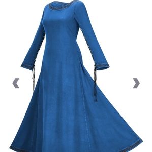 Merida Dress from Holy Clothing. Size medium, blue